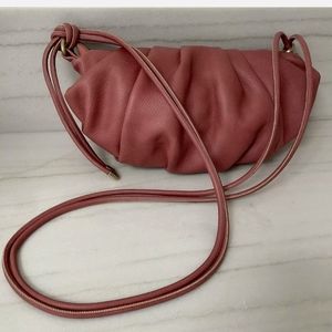 Anthropologie Crossbody Dusty Rose Pink Color